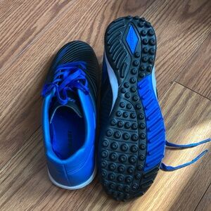 Kids Blue and Black Sneakers